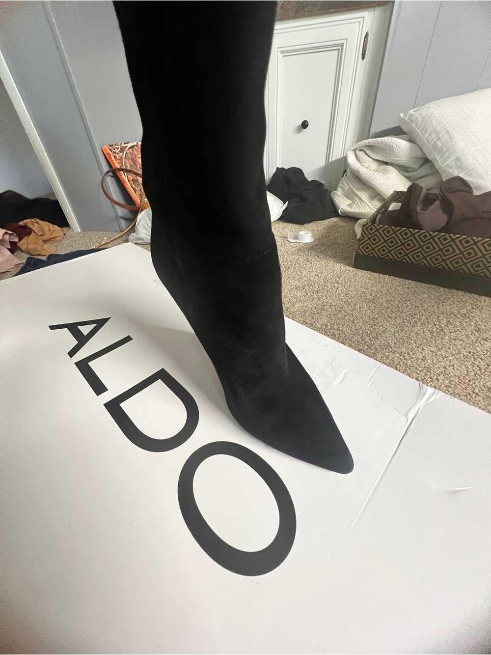 Aldo “Mirinia” Black over-the-knee boots - Picture 11 of 15
